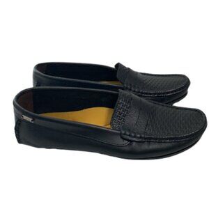 Vele Black Leather Loafers